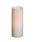 Melrose LED Flameless Dripping Wax Pillar Candles - 8" - White - Set of 3